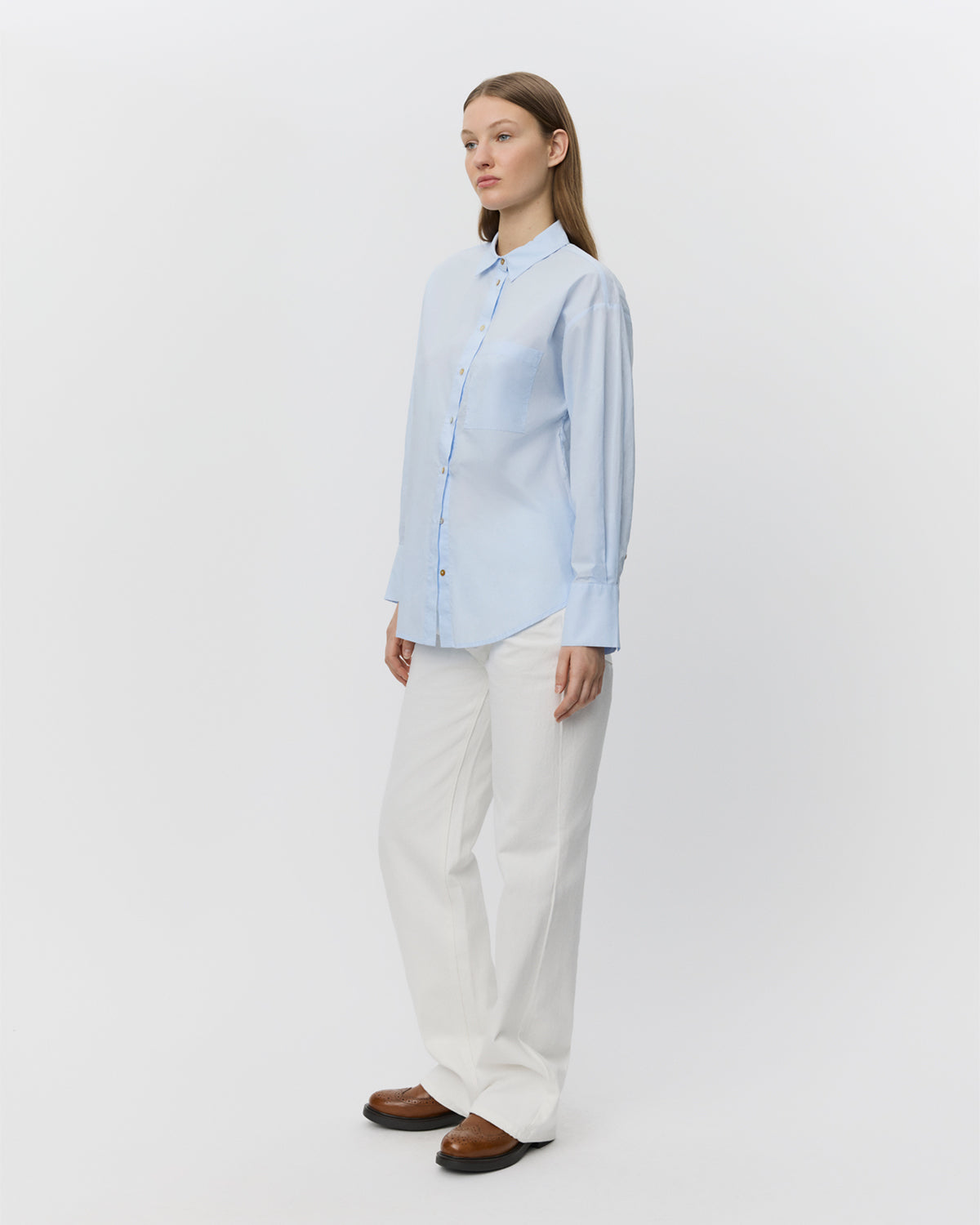 Sofie Schnoor WOMEN ADALENESW SHIRT Shirt 5063 Light blue