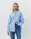 ADALENESW SHIRT - Light Blue striped