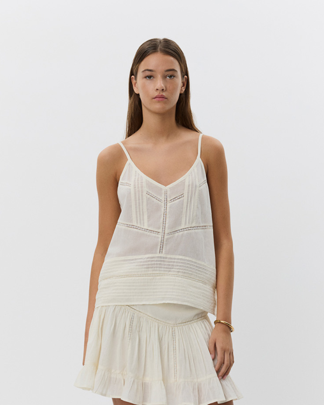 Sofie Schnoor WOMEN ADELIESW TOP Top 0153 Cream