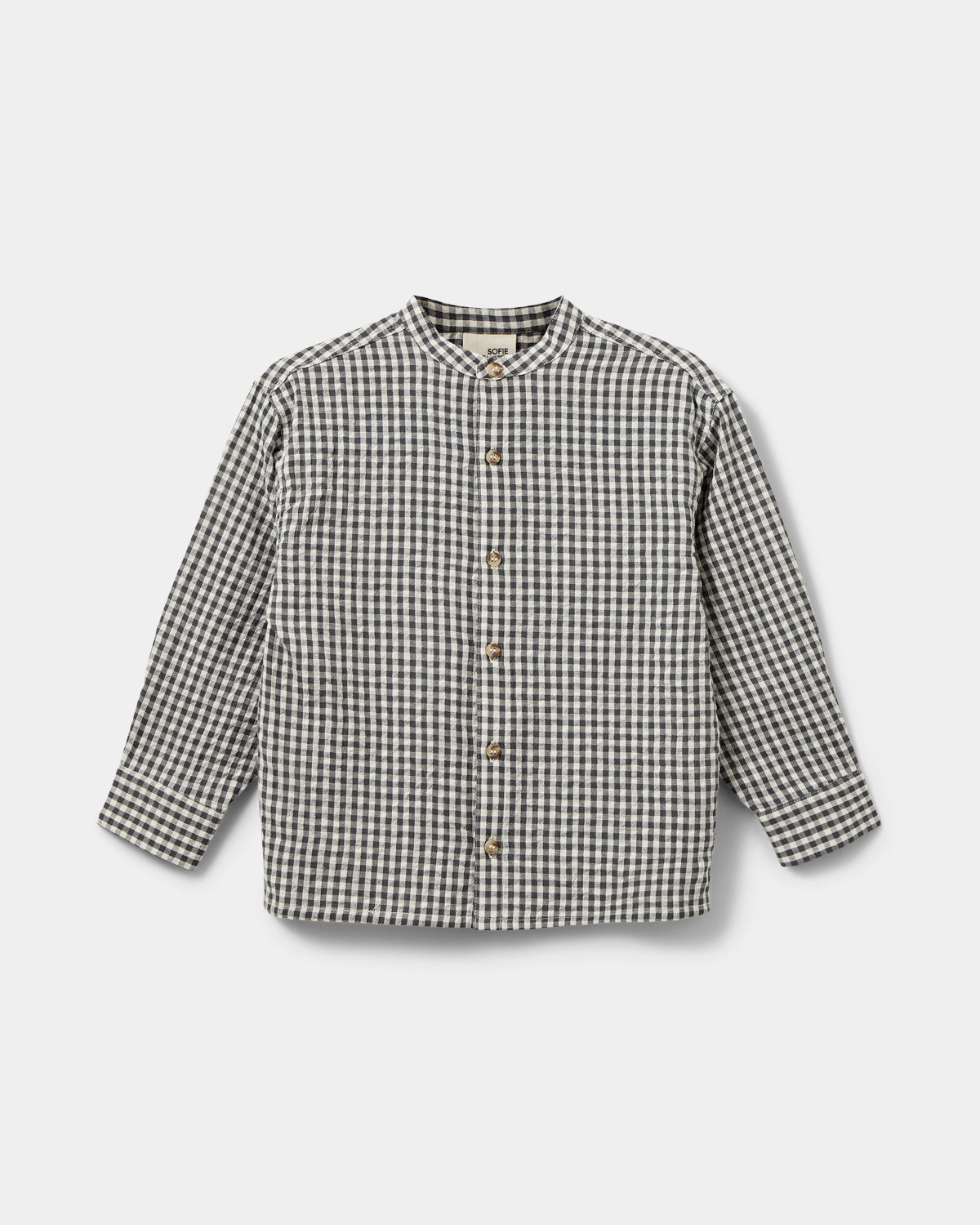 Sofie Schnoor KIDS ADRIANSK SHIRT Shirt 8040 Grey check