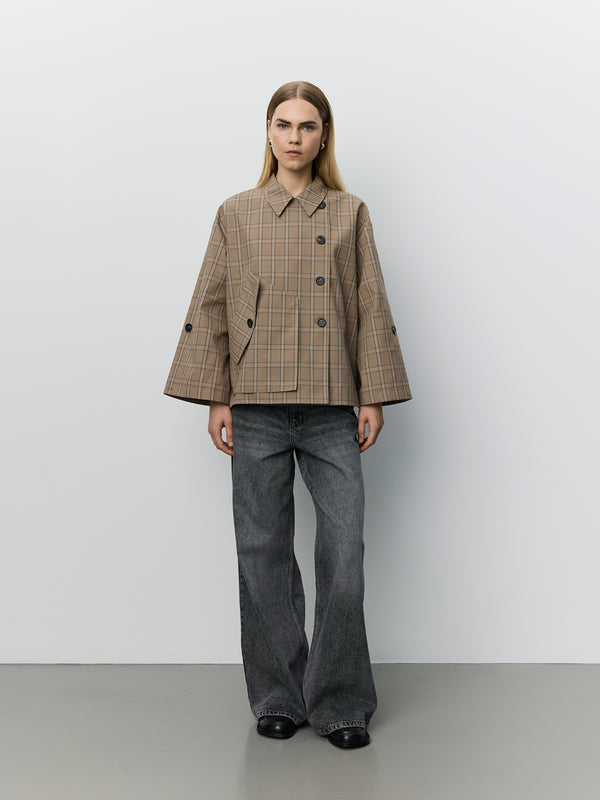 AGATHASW CHECKERED JACKET