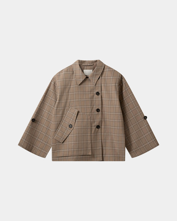 AGATHASW CHECKERED JACKET