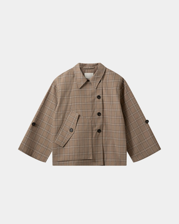 AGATHASW CHECKERED JACKET