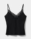 AGGIESW STRAP TOP - Black