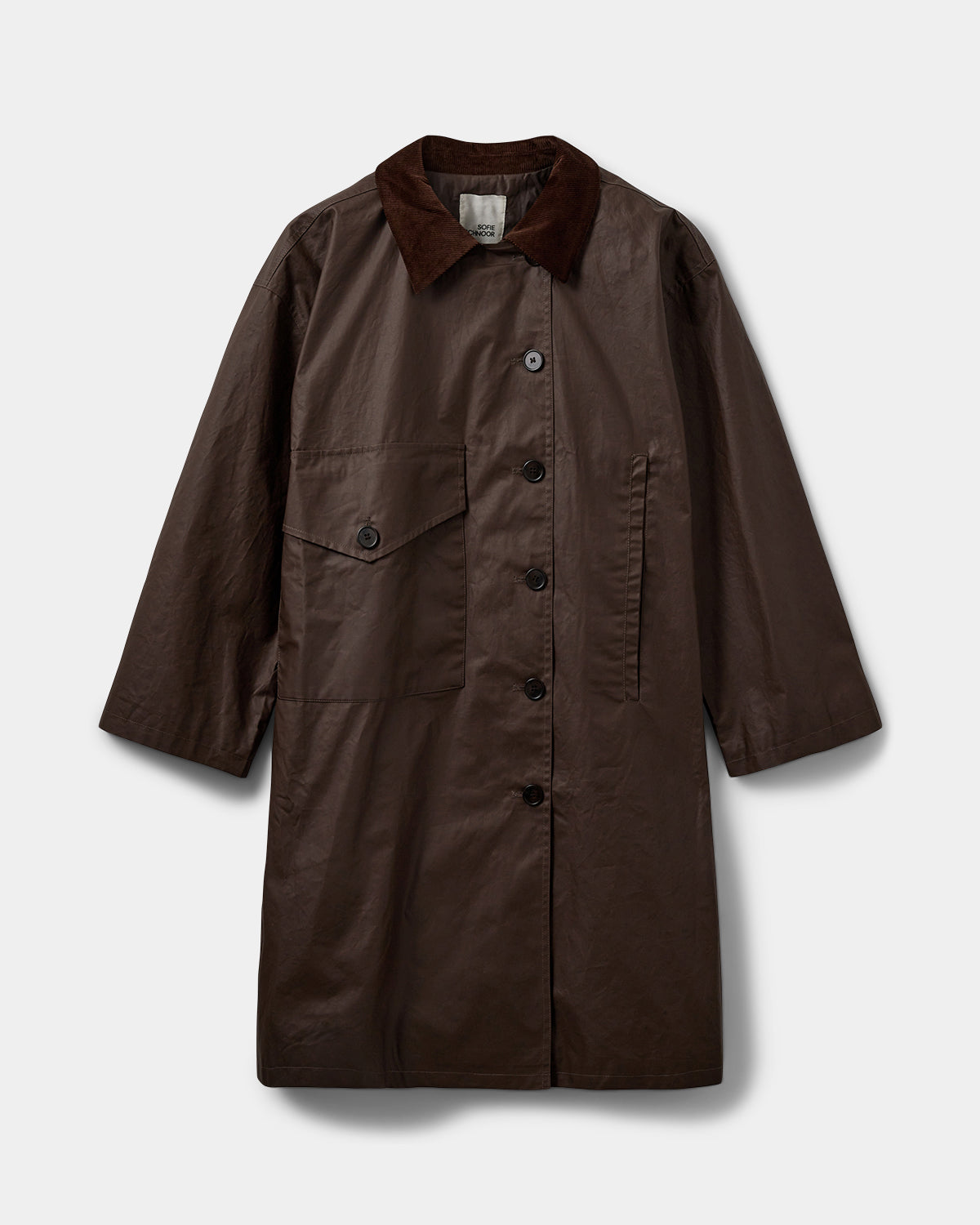 Sofie Schnoor WOMEN AGNESSW FRAKKE Frakke 7025 Dark brown