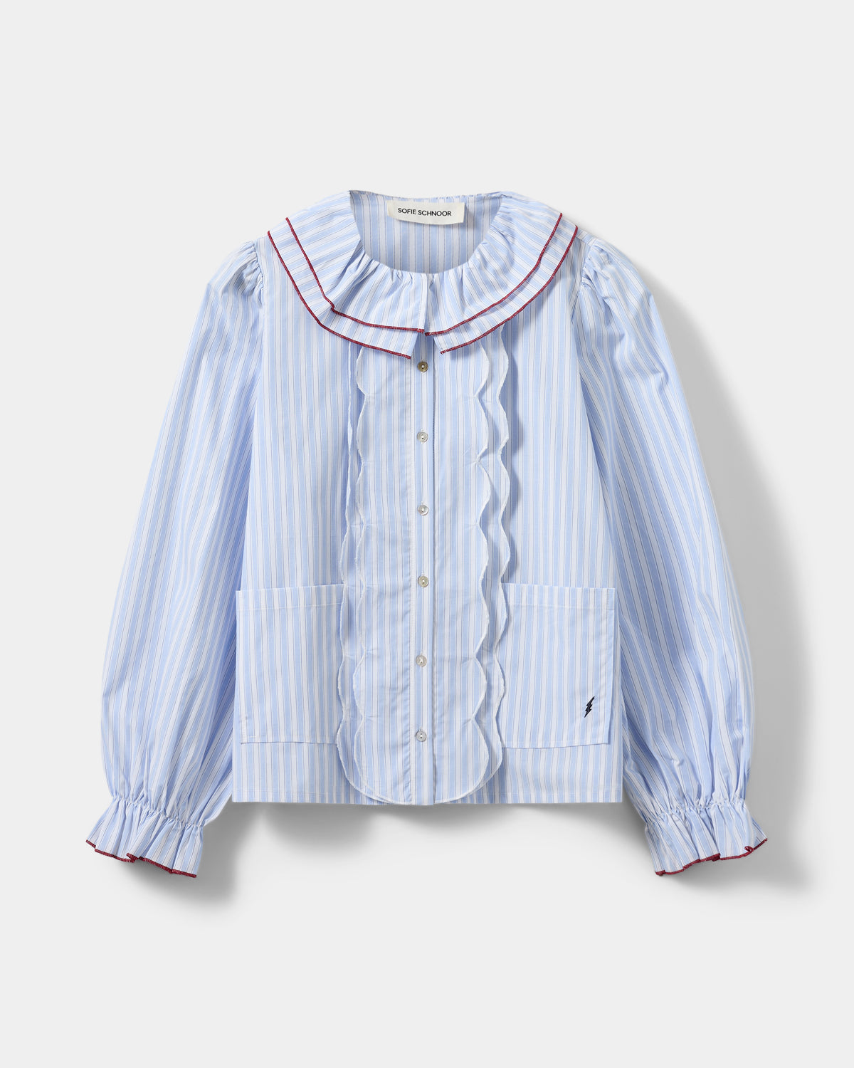 Sofie Schnoor WOMEN ALEXASW SHIRT Shirt 5092 Blue striped