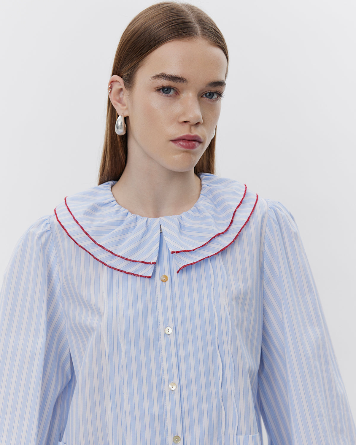 Sofie Schnoor WOMEN ALEXASW SHIRT Shirt 5092 Blue striped