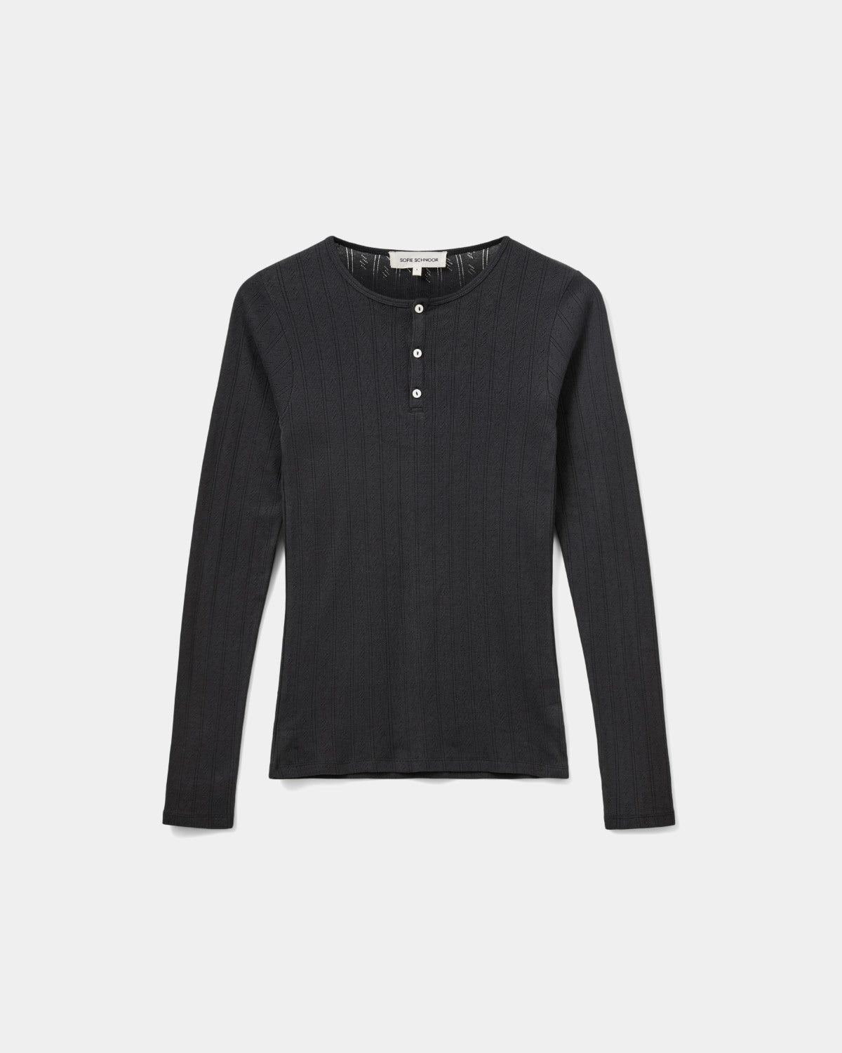 Sofie Schnoor WOMEN ALICIASW T-SHIRT LANGÆRMET T-shirt lang ærmet 1000 Black