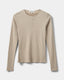 ALICIASW T-SHIRT LONG SLEEVE - Beige Melange