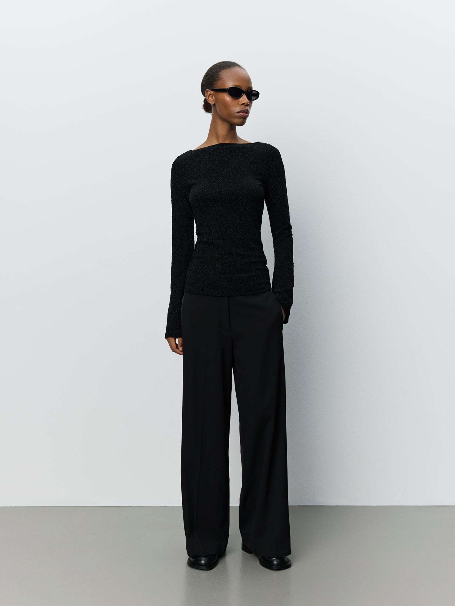 Sofie Schnoor WOMEN ALIKASW TUXEDO BUKSER Buks 1000 Black