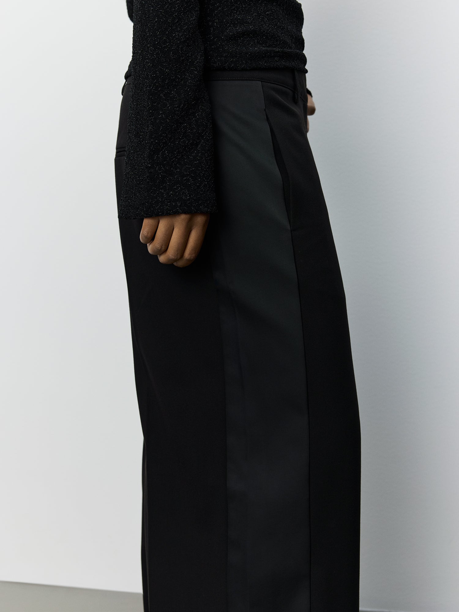 Sofie Schnoor WOMEN ALIKASW TUXEDO BUKSER Buks 1000 Black