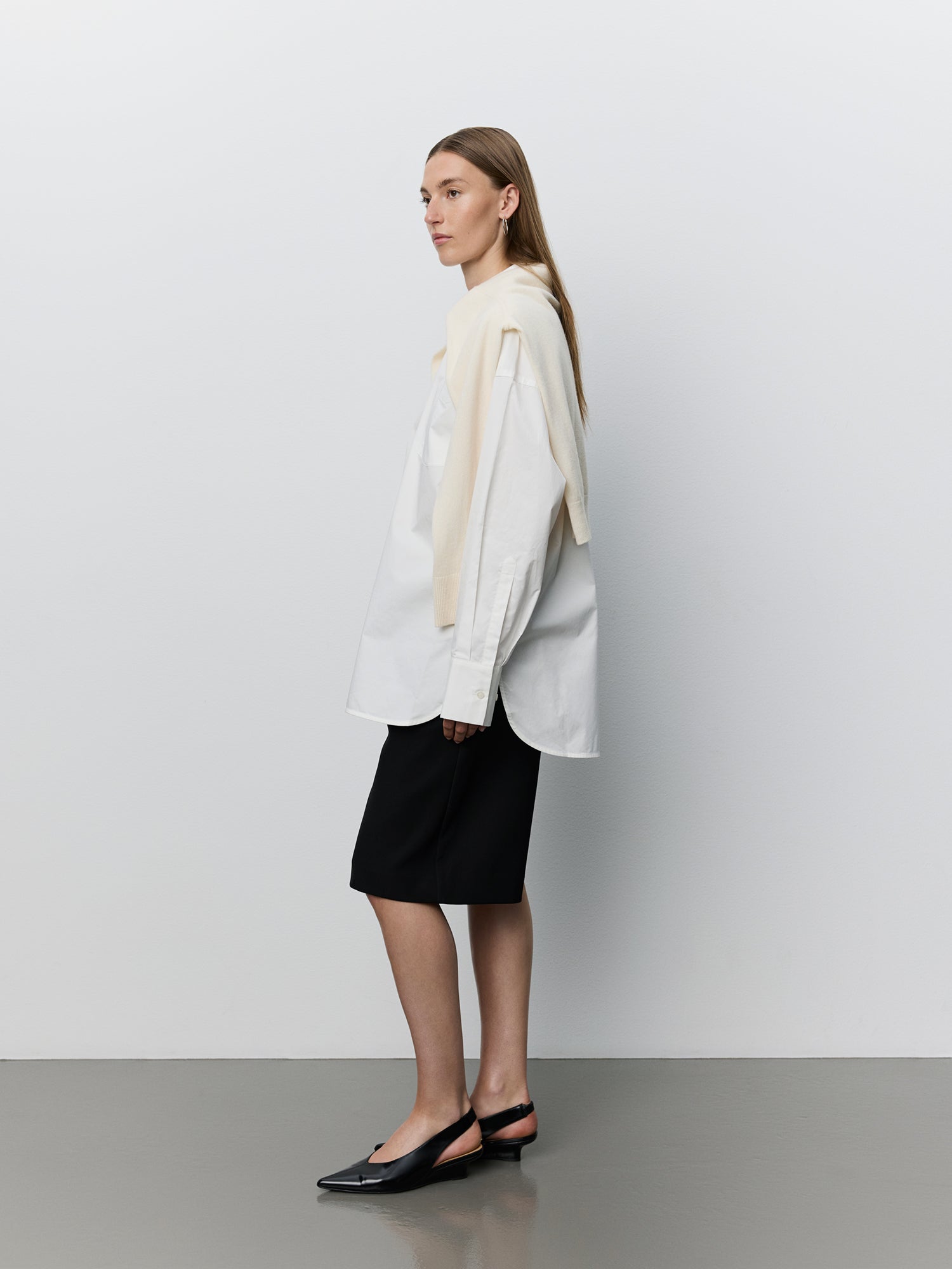 AALTO　LIGHTLY PADDED OVERSIZED SHIRT ALINASW OVERSIZED SHIRT Skjorte - 0105 White | Sofie Schnoor