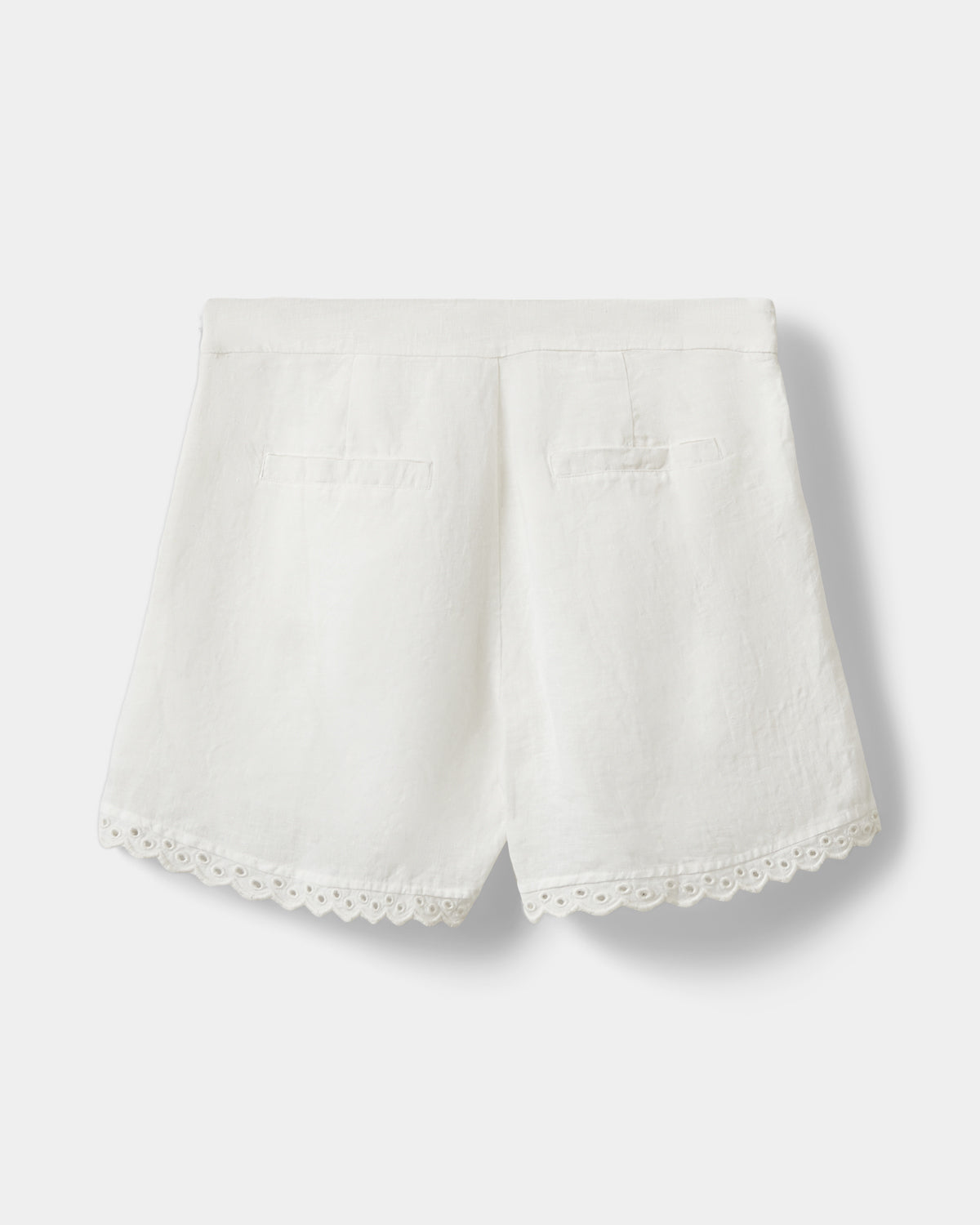 Sofie Schnoor WOMEN ALIXSW SCALLOP KANT SHORTS Shorts 0159 Cream White
