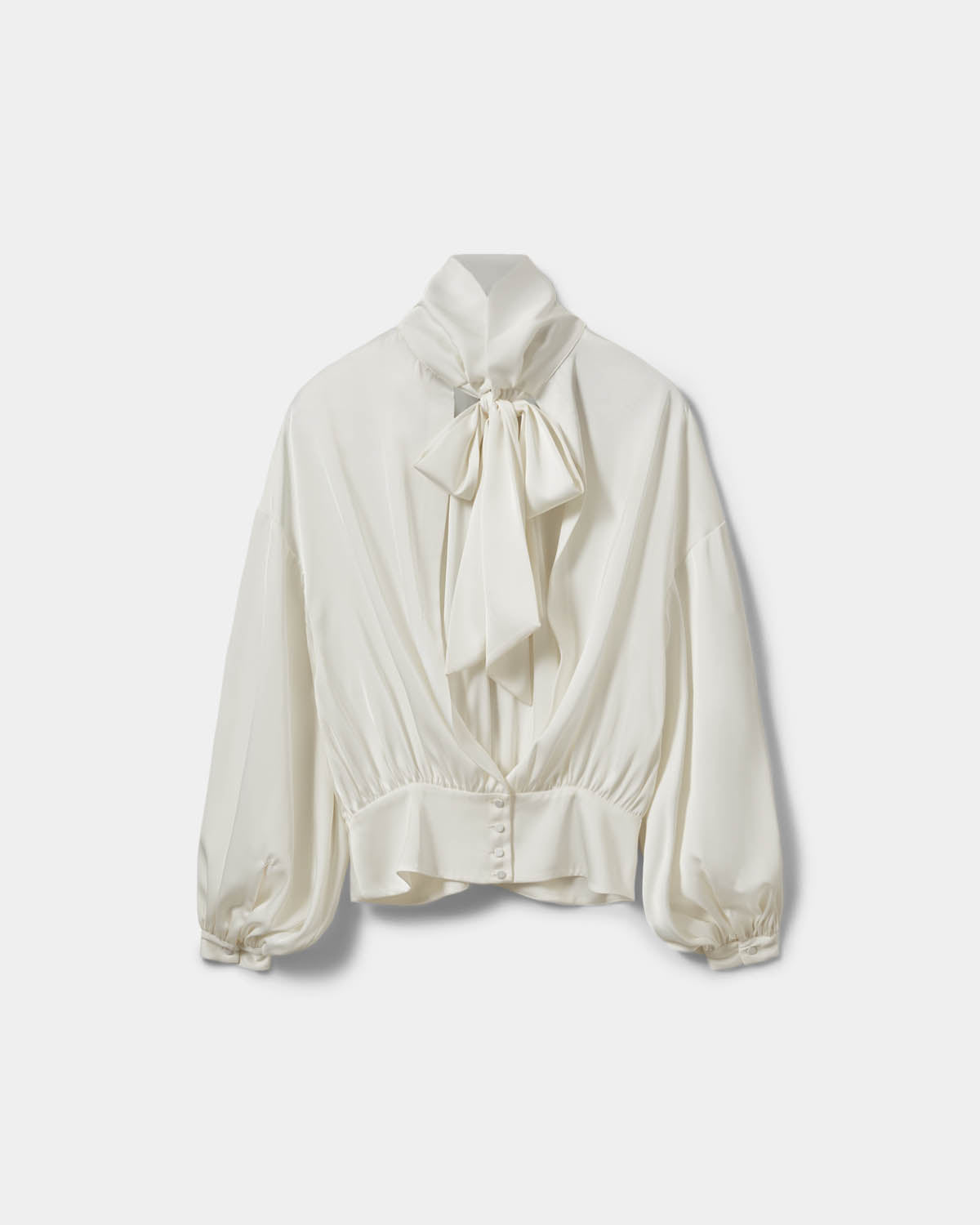 Sofie Schnoor WOMEN AMBERSW SATIN BLUSE Bluse 0101 Off white