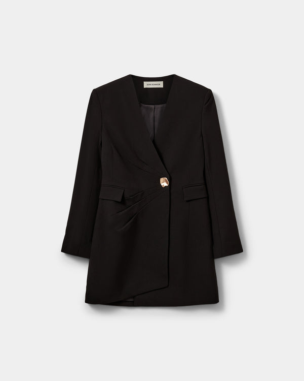 AMIRASW MINI WRAP DRESS