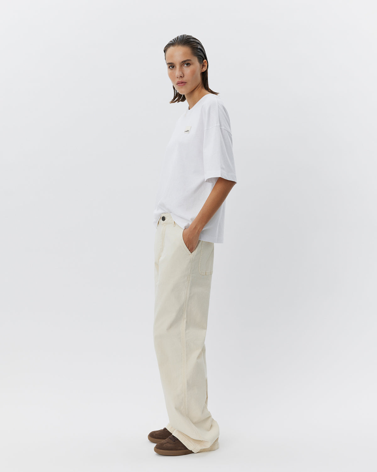 Sofie Schnoor WOMEN AMYSW TROUSERS Trousers 0108 Off White