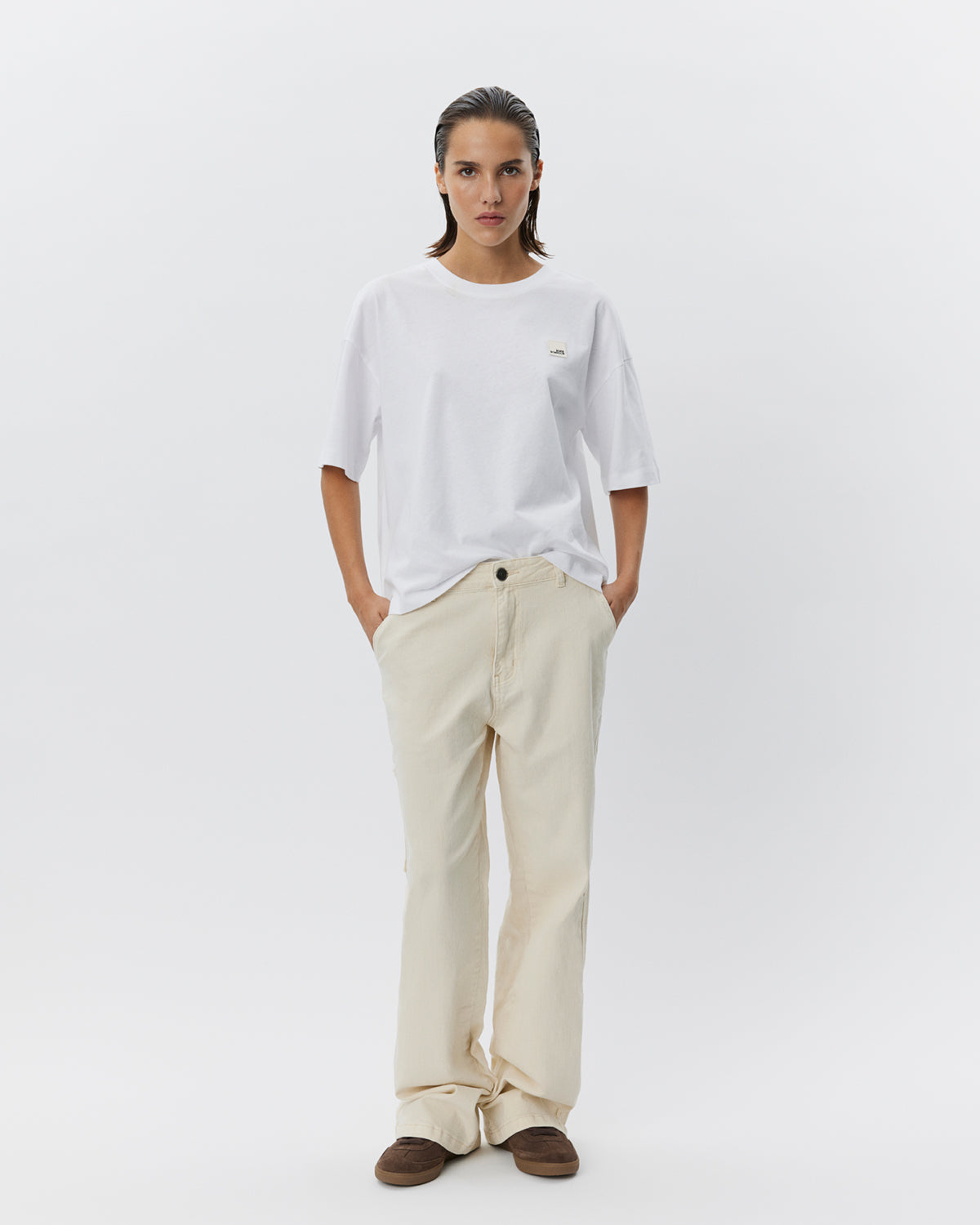 Sofie Schnoor WOMEN AMYSW TROUSERS Trousers 0108 Off White