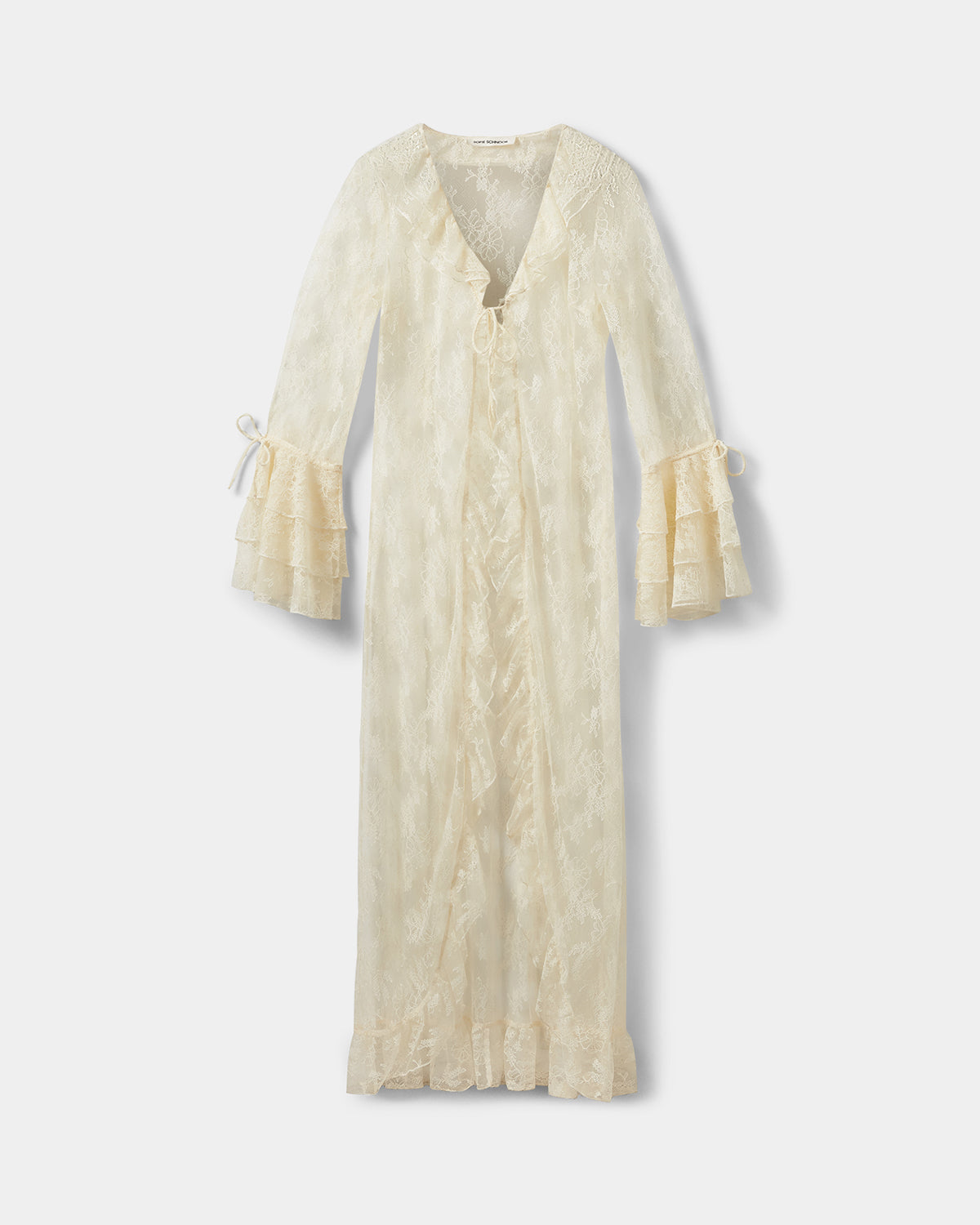 Sofie Schnoor WOMEN ANASTASIASW BLONDE KÅBE Robe 0101 Off white
