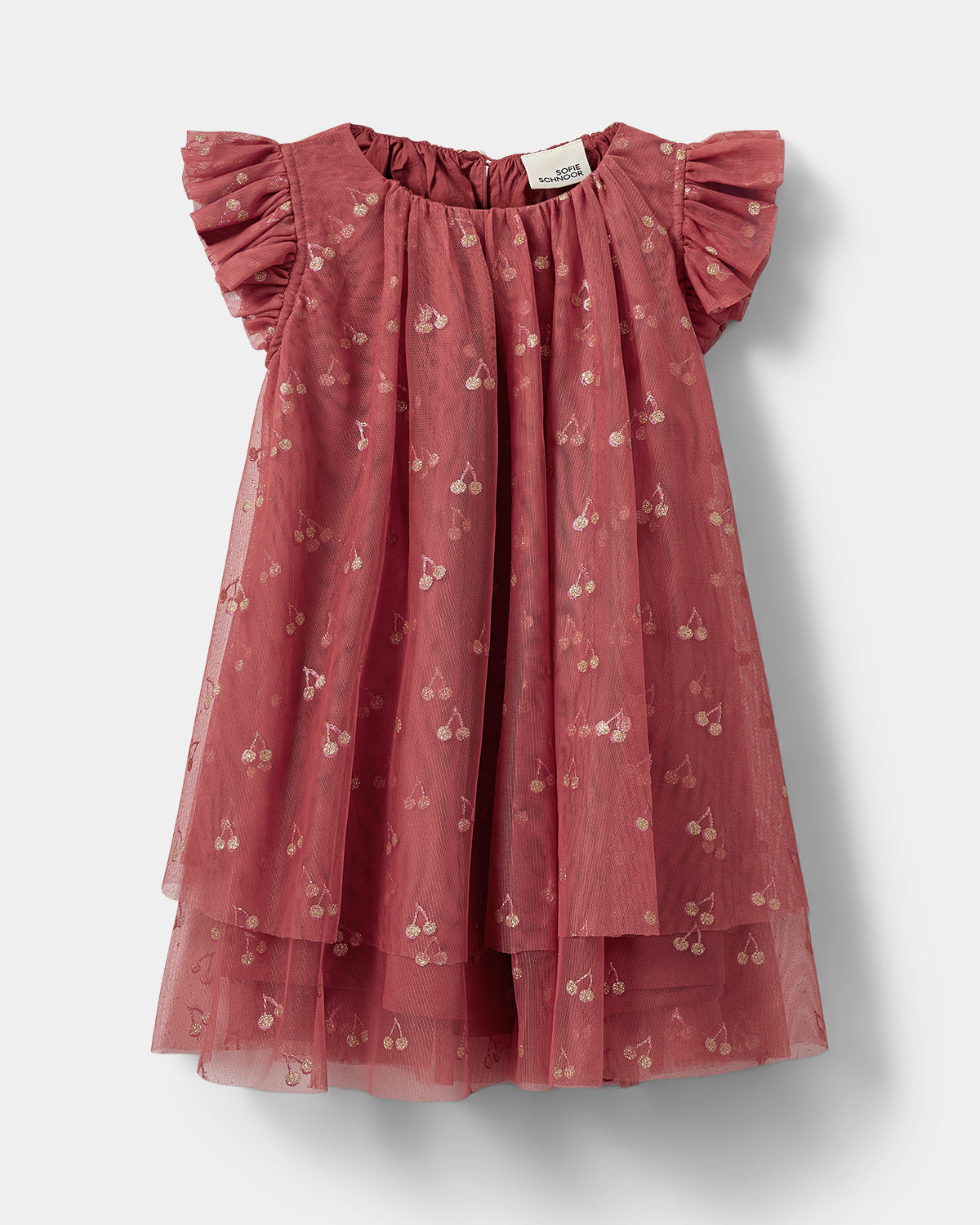 Sofie Schnoor KIDS ANDREASK DRESS Dress 4108 Coral Pink