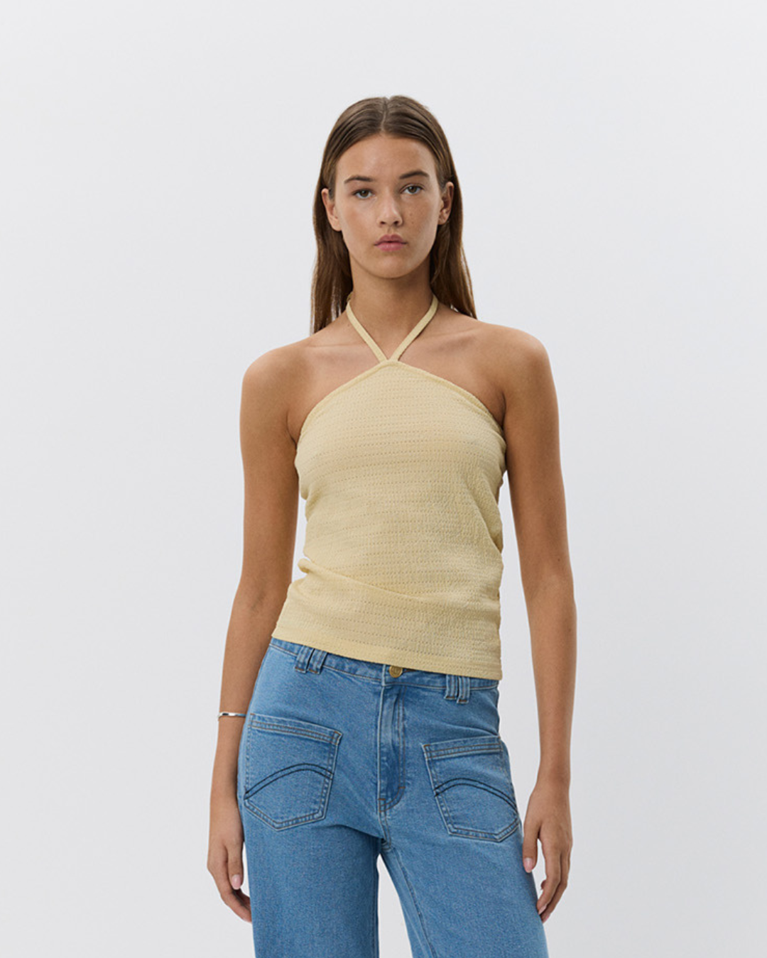 Sofie Schnoor WOMEN ANDREESW TOP Top 2026 Light yellow