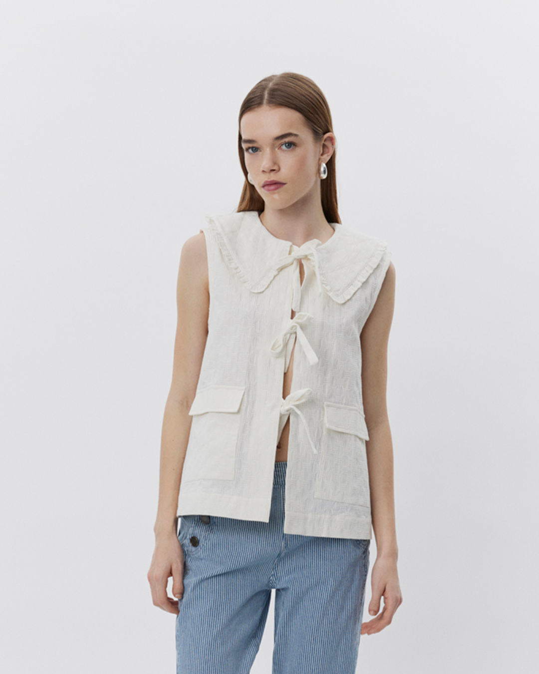 Sofie Schnoor WOMEN ANNIKASW VEST Vest 0124 Snow white