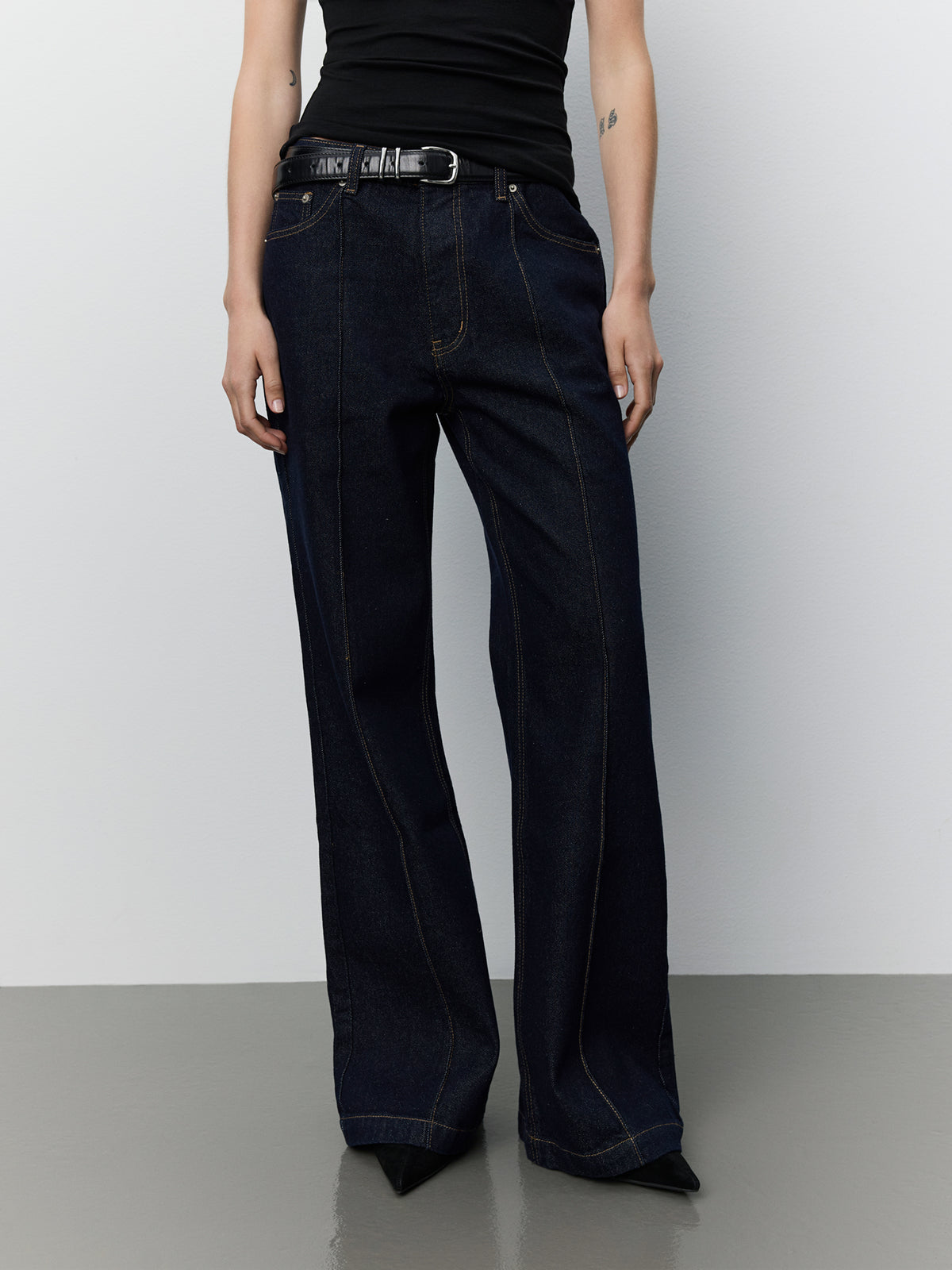 Sofie Schnoor WOMEN ARONASW JEANS Jeans 5090 Dark denim blue