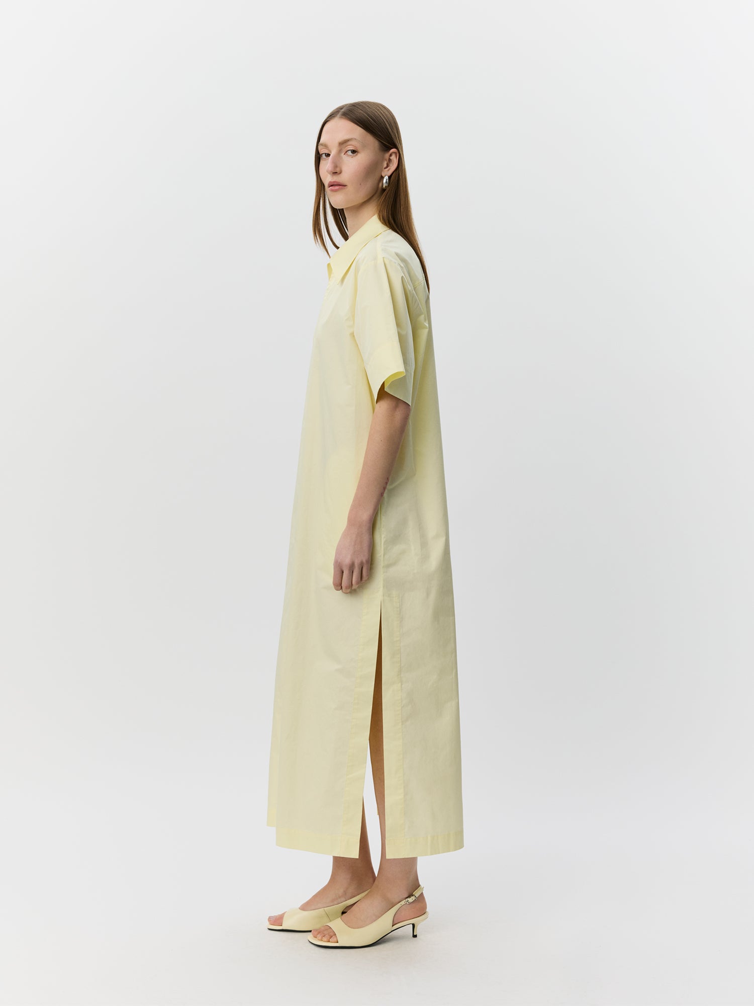 Sofie Schnoor WOMEN ASANASW OVERSIZE SKJORTE KJOLE Kjole 2026 Light yellow