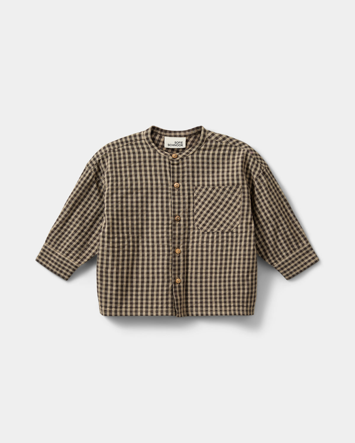 Sofie Schnoor BABY ASKERSB SHIRT Shirt 9007 Brown check