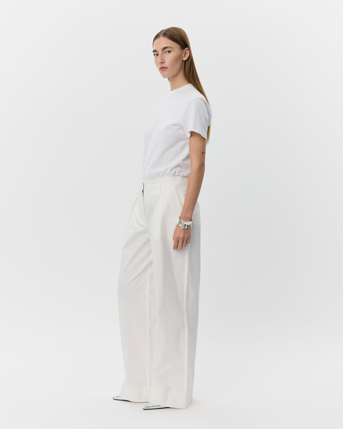 Sofie Schnoor WOMEN ATHENASW TROUSERS Trousers 0101 Off white