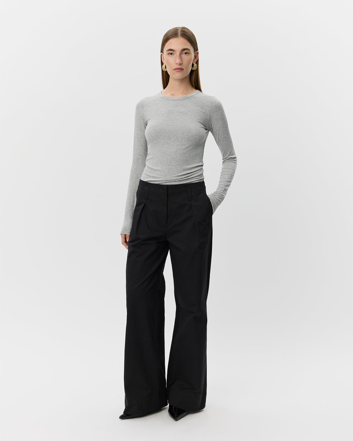 Sofie Schnoor WOMEN ATHENASW TROUSERS Trousers 1000 Black