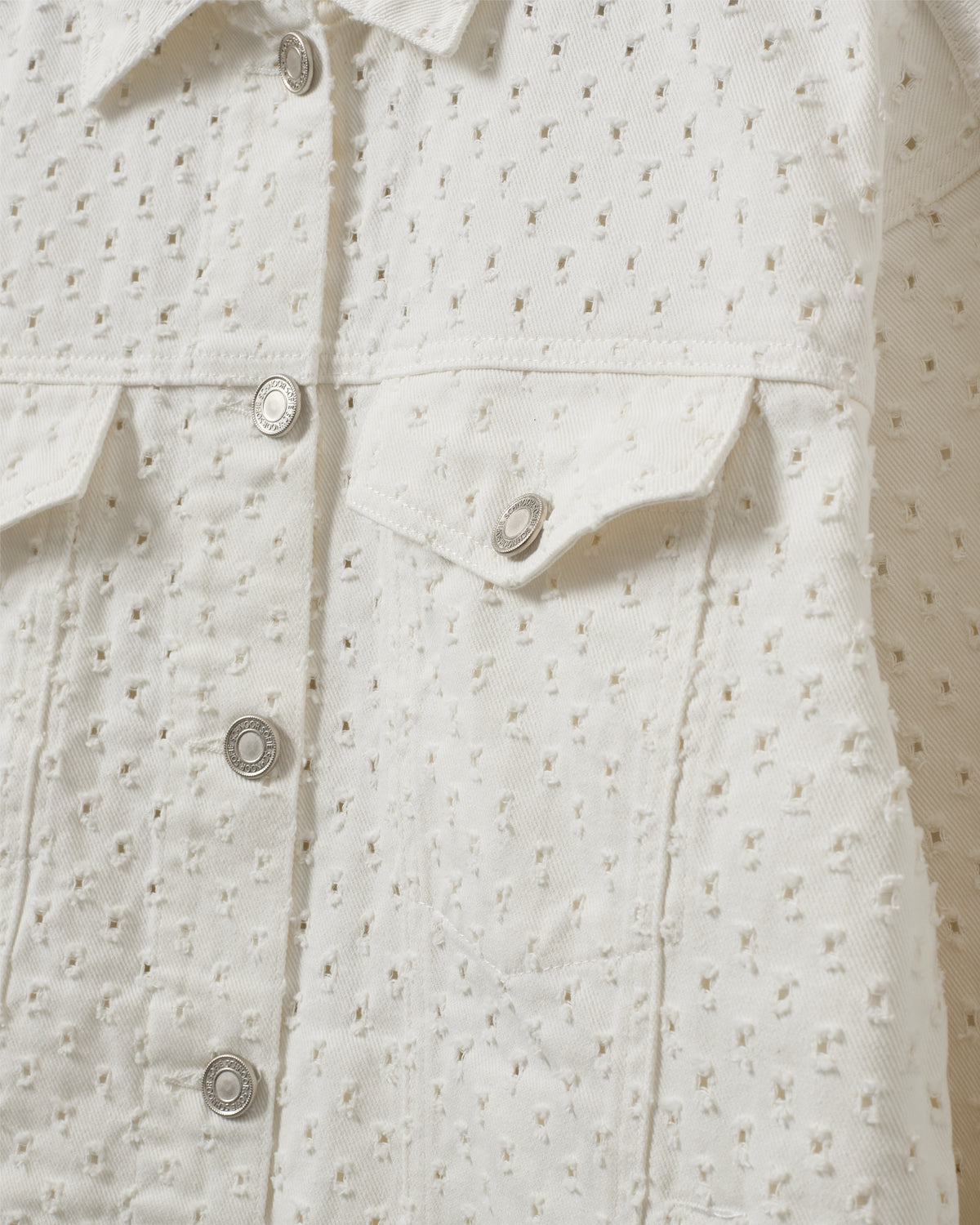 Sofie Schnoor WOMEN AUDREYSW OVERSIZE DENIM JAKKE Jakke 0101 Off white