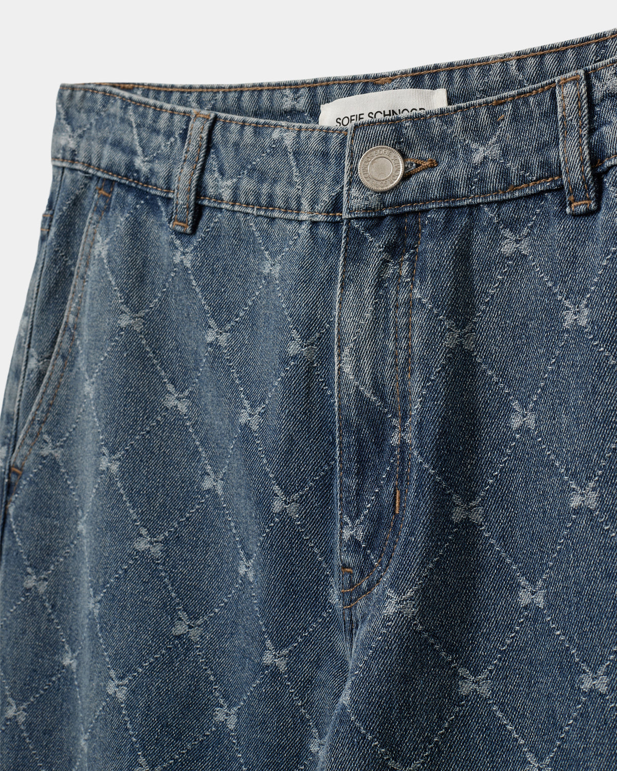 Sofie Schnoor WOMEN AZZI-LOWSW VIDE JEANS Jeans 5036 Blue