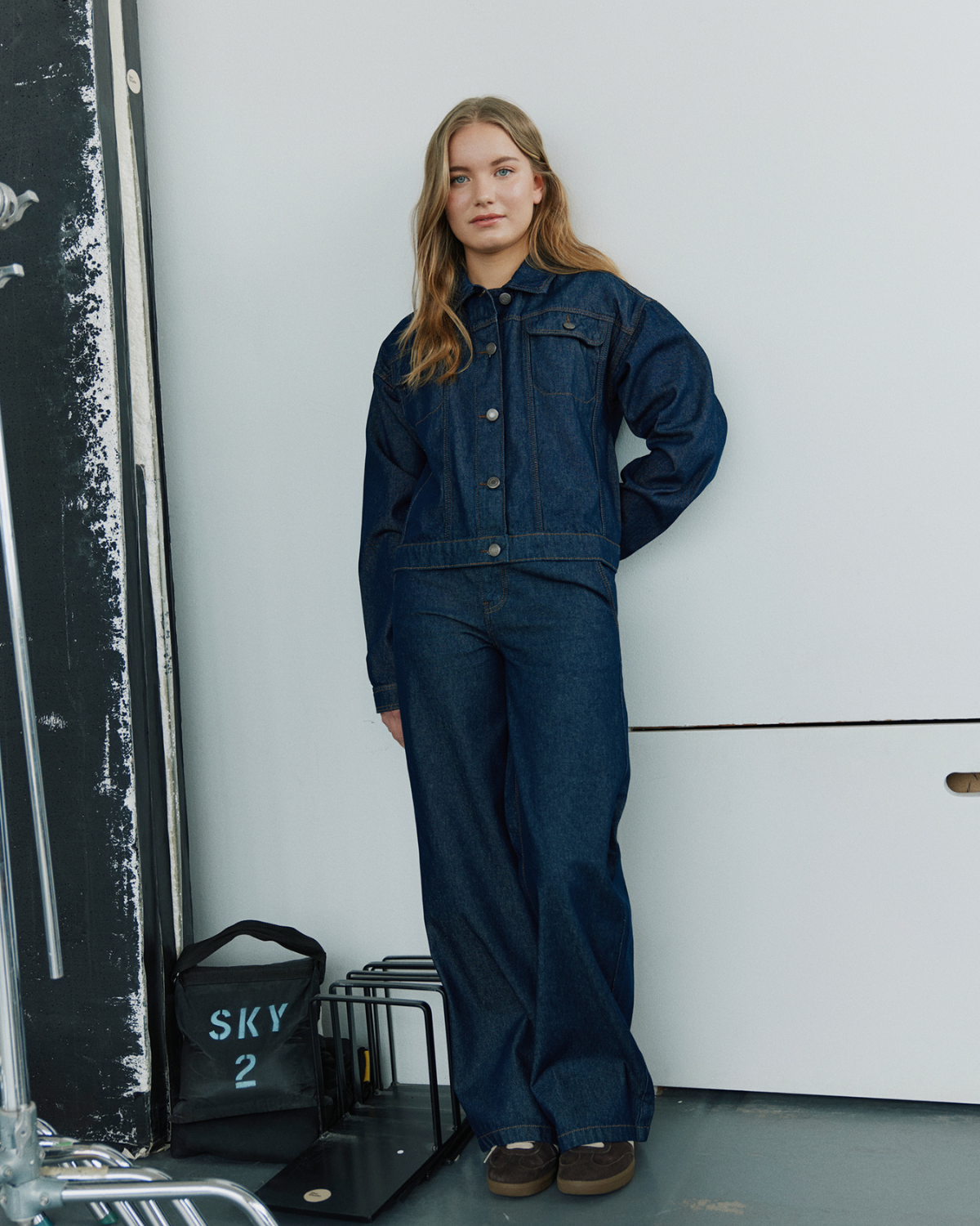 Sofie Schnoor YOUNG AZZISY BUKS Buks 5090 Dark denim blue