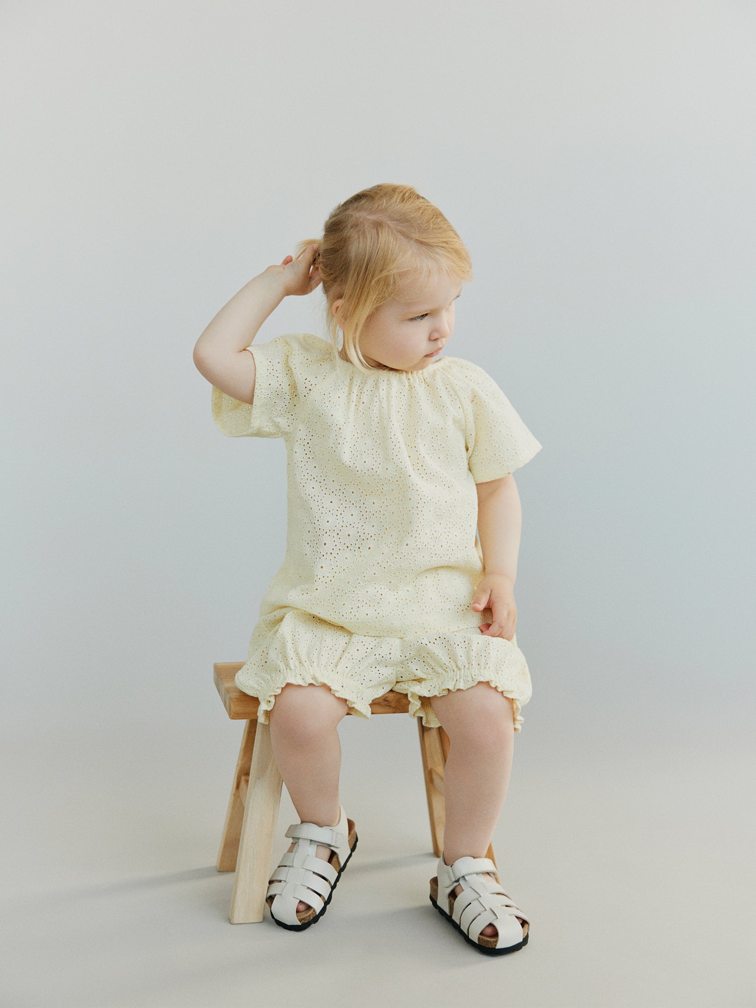 Sofie Schnoor KIDS AlminaKB BLUSE Bluse 2042 Butter Yellow