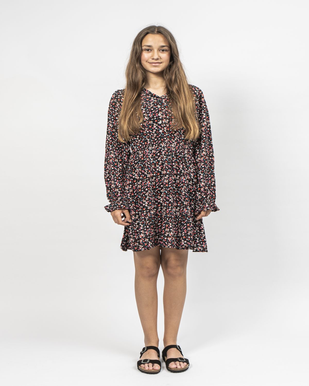 Sofie Schnoor YOUNG AureaSY Dress Dress 1010 Black flower