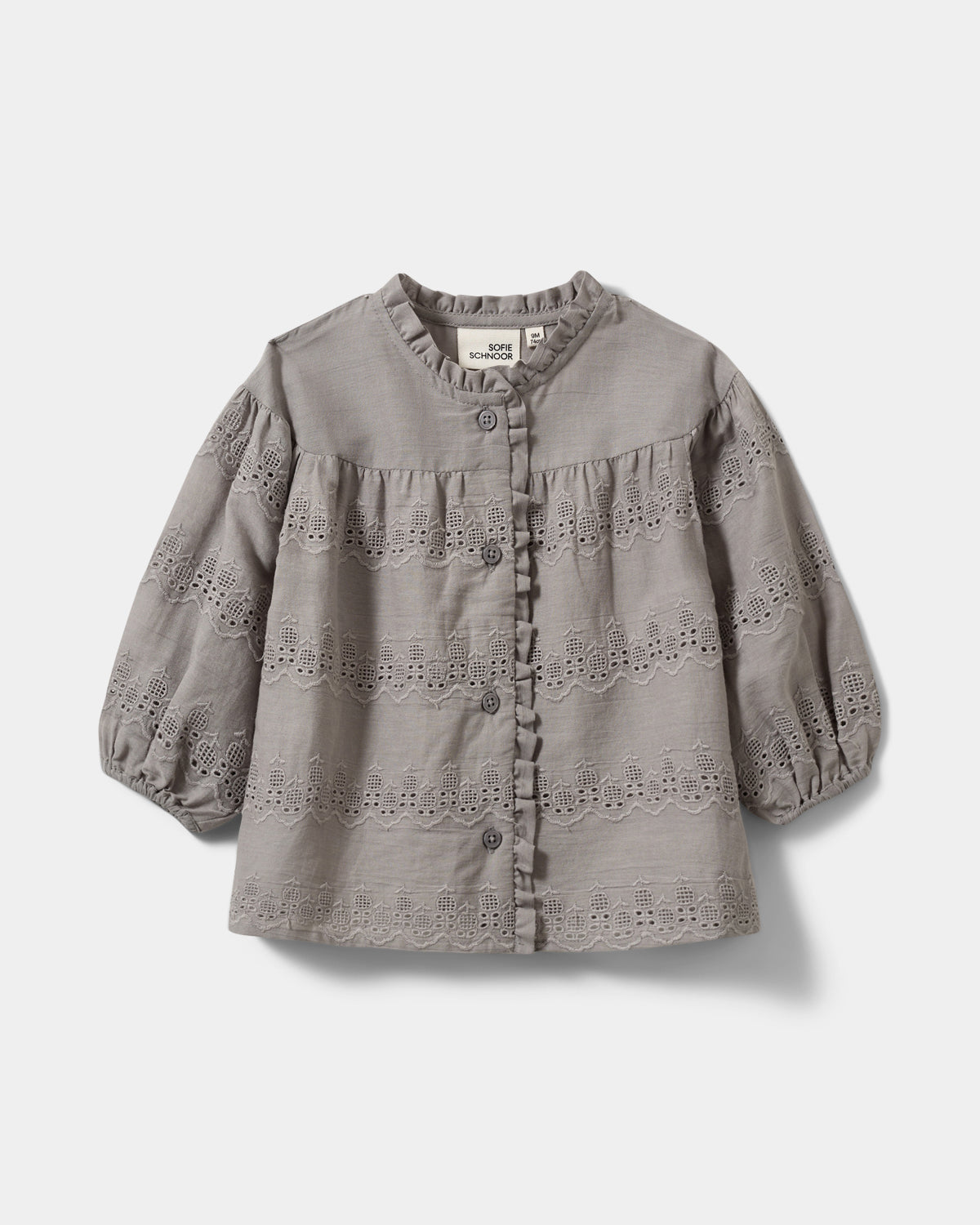 Sofie Schnoor KIDS AylinKB Skjorte Skjorte 8052 Stone Grey