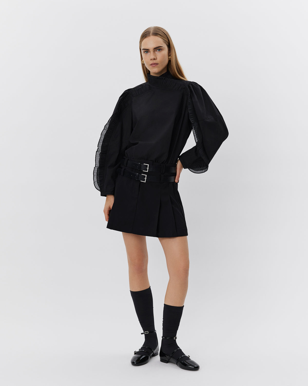 Sofie Schnoor WOMEN BABETTESW SKJORTE Skjorte 1000 Black