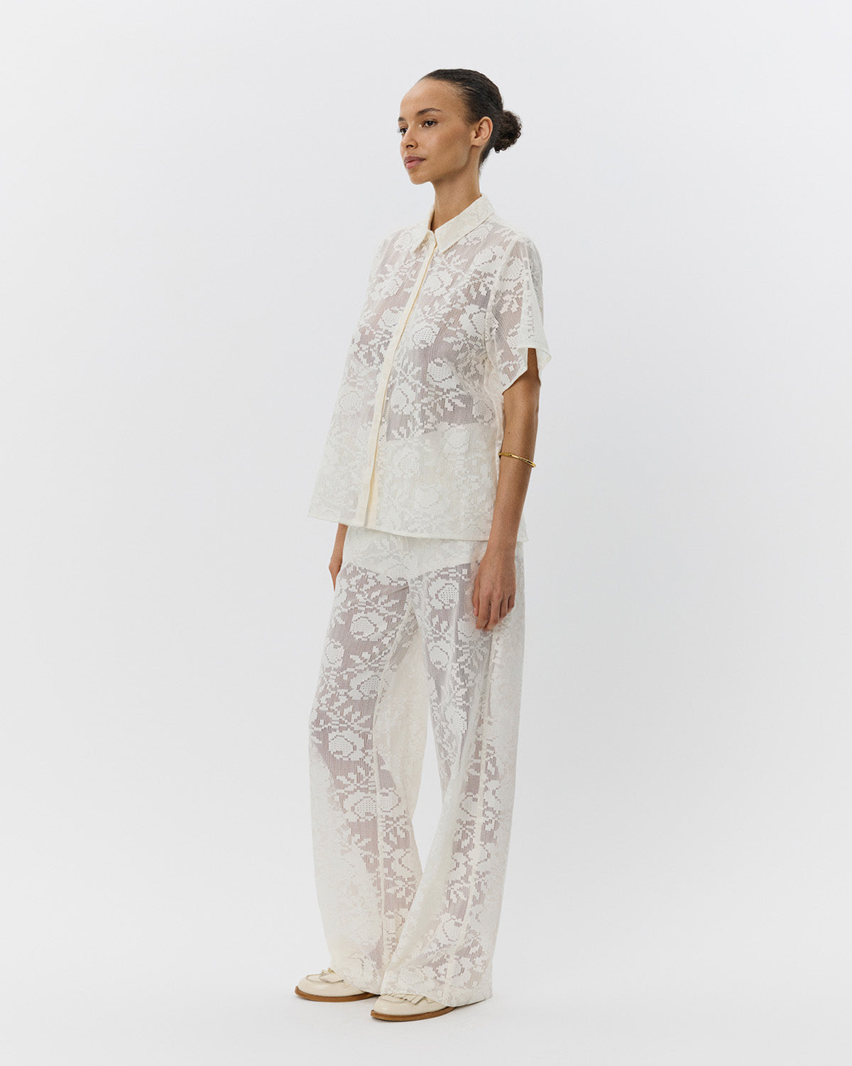 Sofie Schnoor WOMEN BEASW SKJORTE Skjorte 0101 Off white