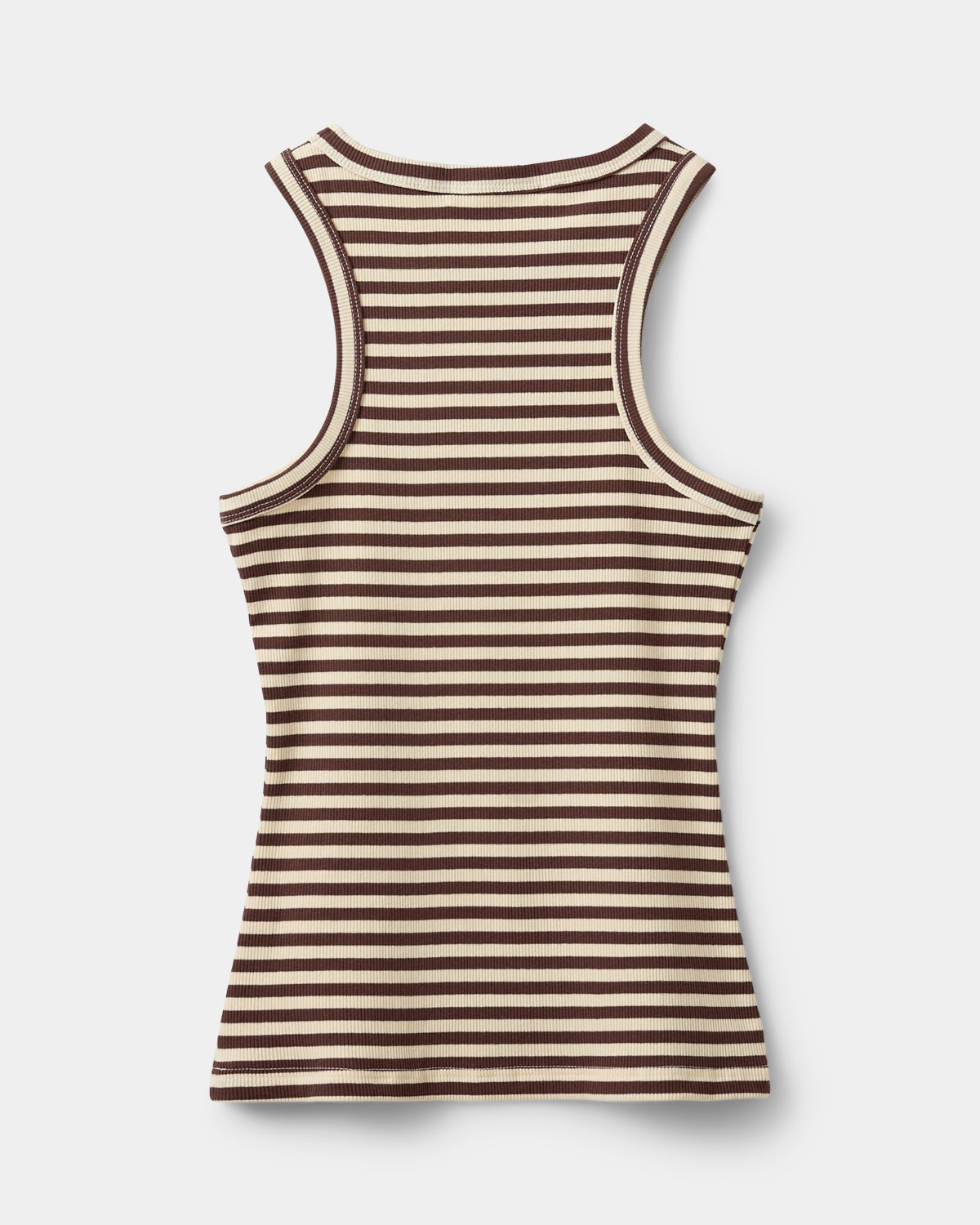 Sofie Schnoor WOMEN BECASW STRIBET RIB TANK TOP Top 7113 Brown Striped