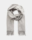 BELLASW SCARF - Grey melange