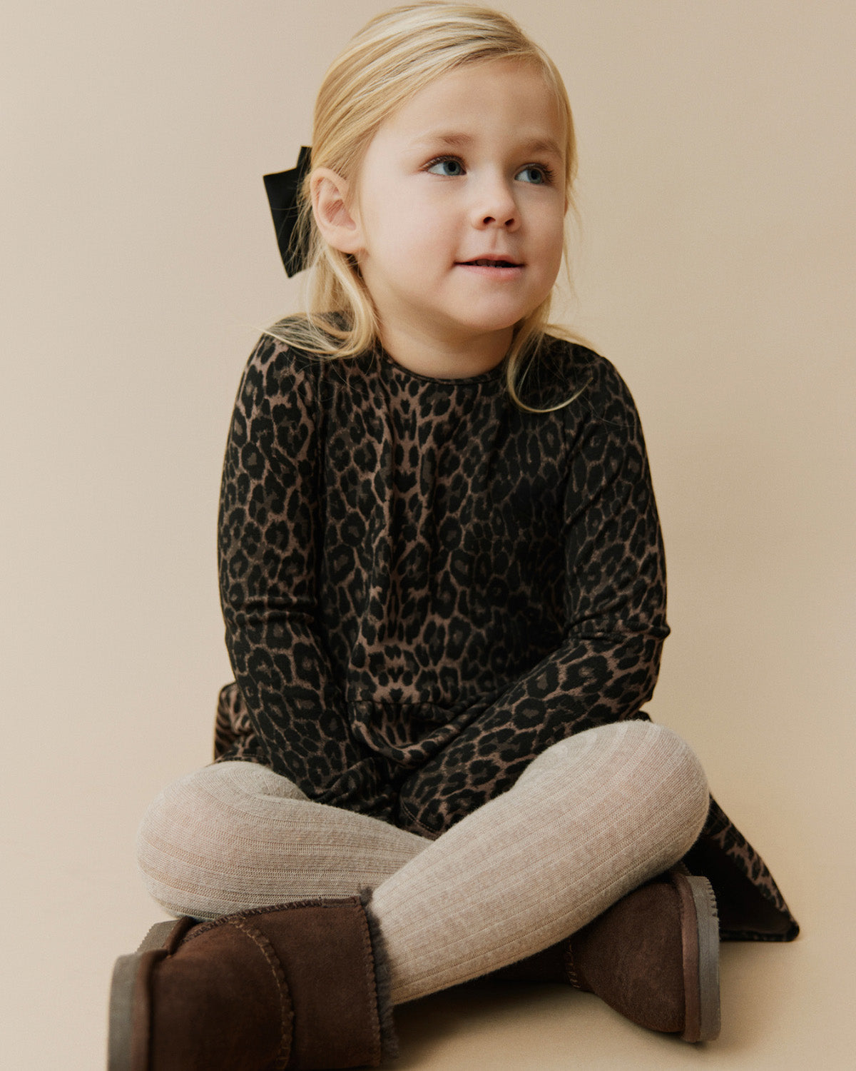Sofie Schnoor KIDS BERRASK DRESS Dress 9136 AOP Leopard