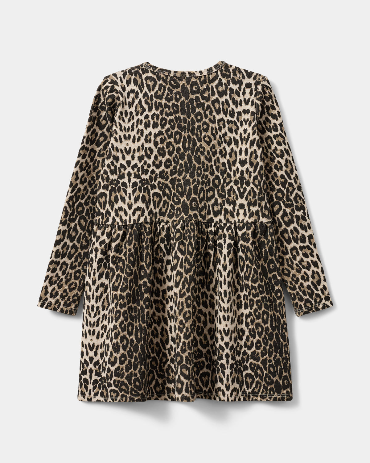 Sofie Schnoor KIDS BERRASK RIB DRESS Dress 9086 Light brown leopard