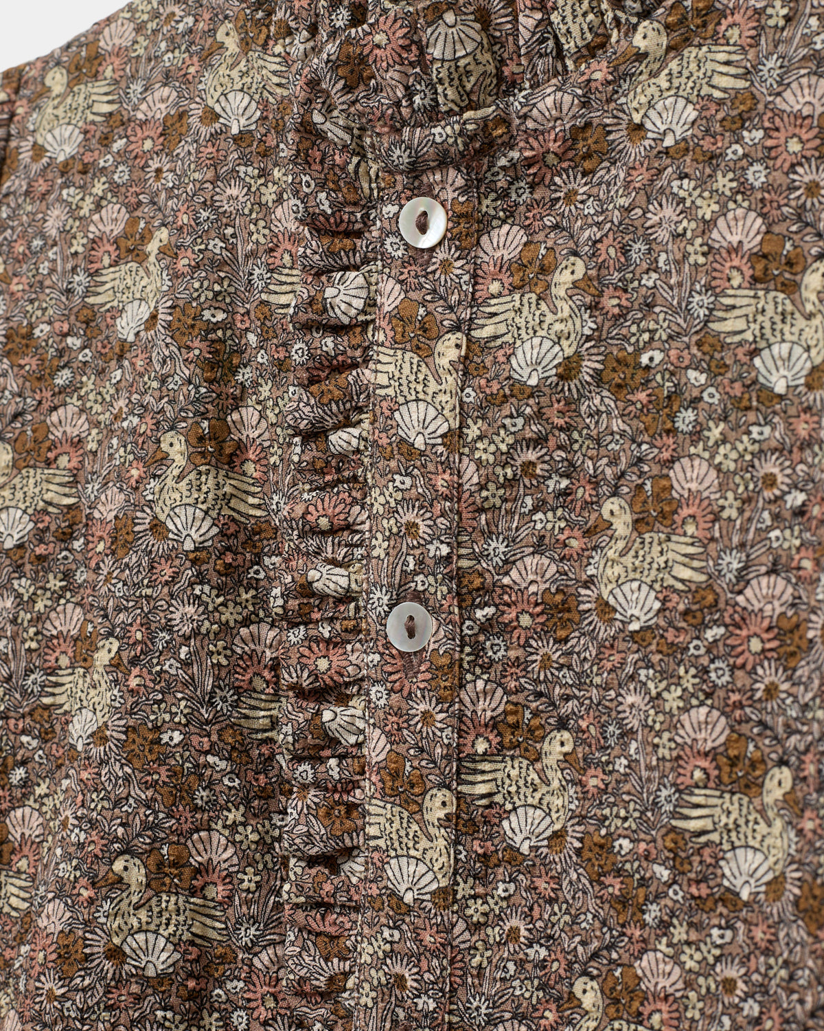 Sofie Schnoor KIDS BESSIESK SKJORTE Skjorte 7125 Brown