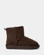 BETTYSW TEDDY BOOT - Dark brown