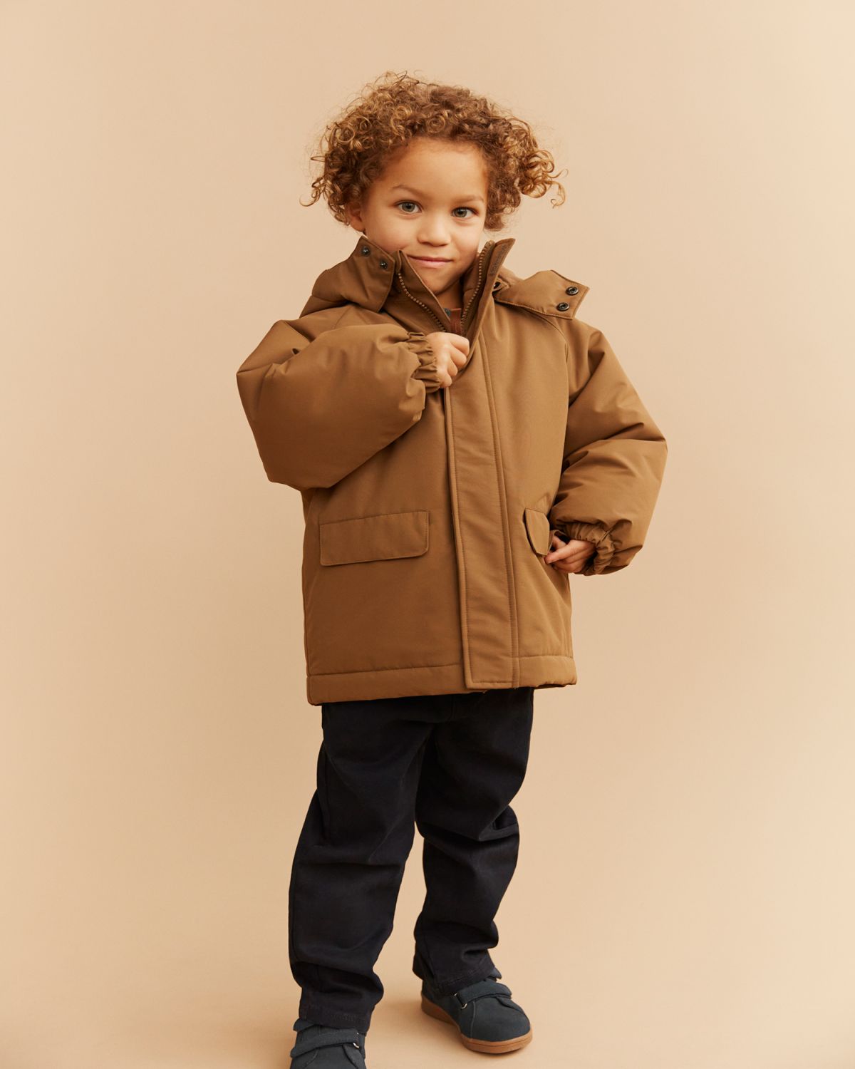 Sofie Schnoor KIDS BILLIESK JACKET Jacket 7096 Dusty brown