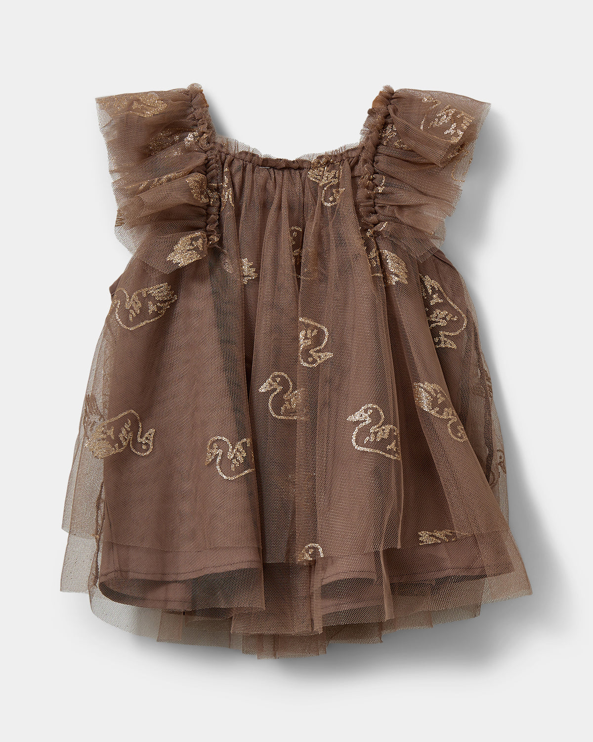 Sofie Schnoor BABY BLOSSOMSB DRESS Dress 7125 Brown