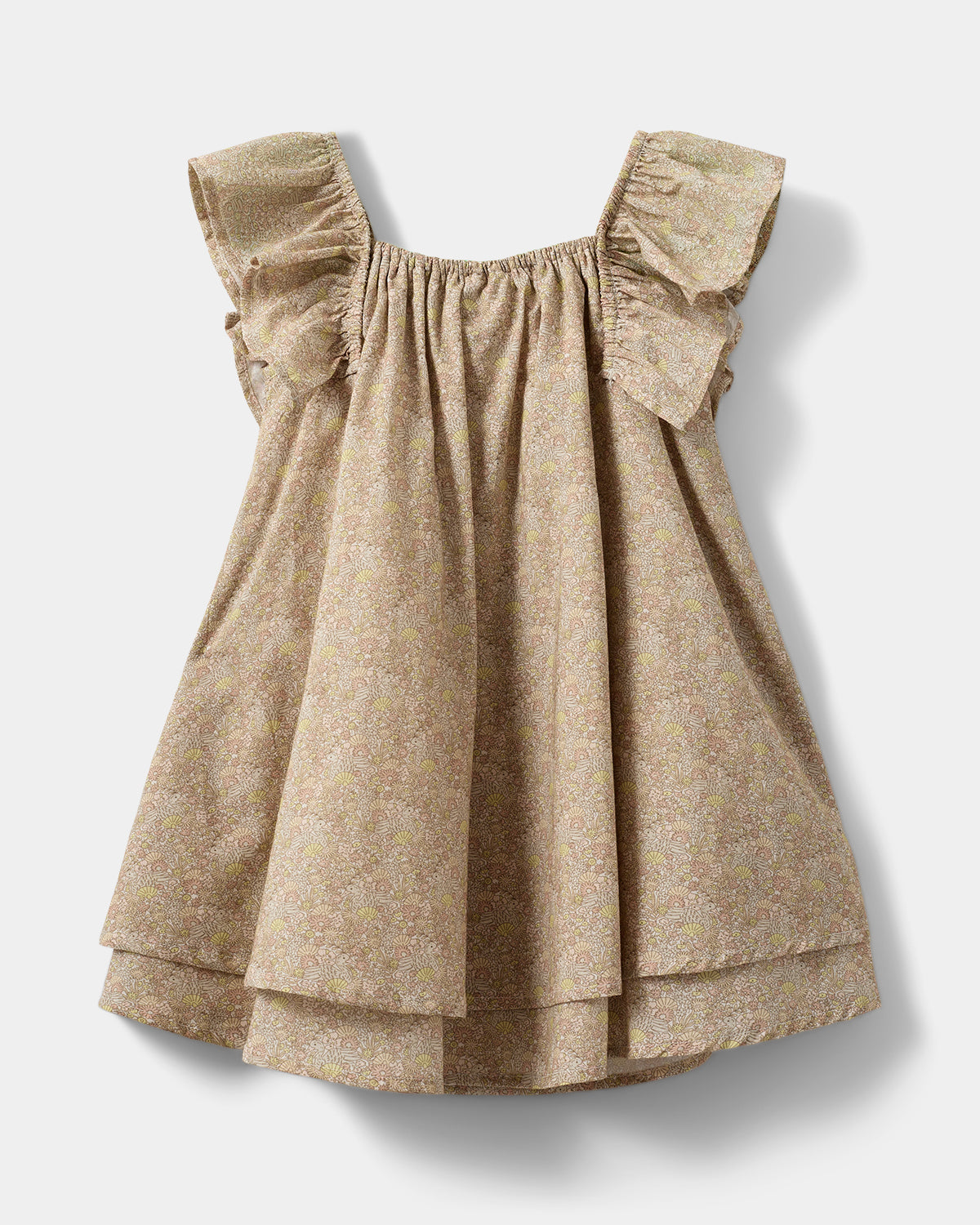 Sofie Schnoor KIDS BLOSSOMSK KJOLE Kjole 4116 Rose w Yellow