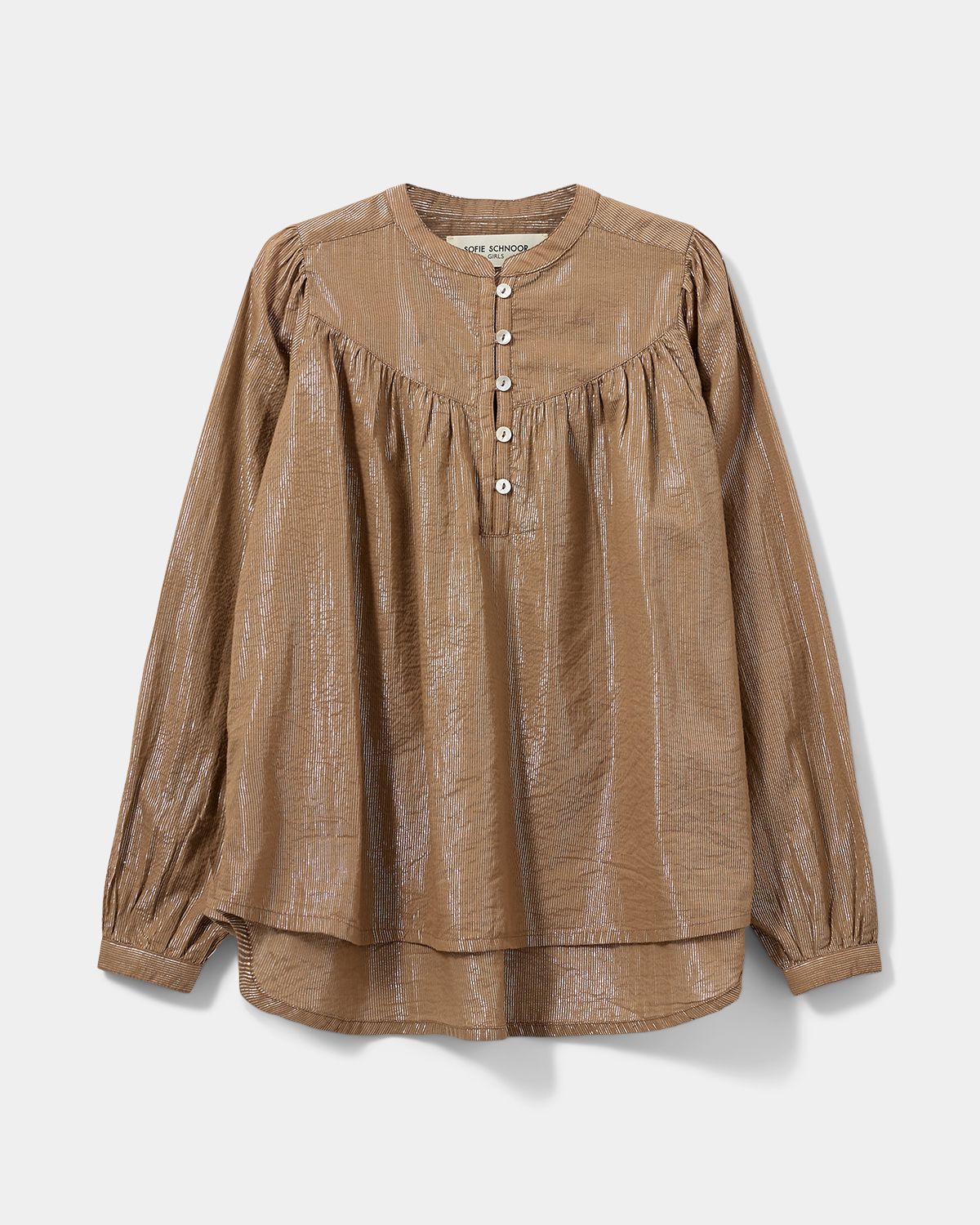 Sofie Schnoor YOUNG BODILSY SHIRT Shirt 7130 Mocha Brown