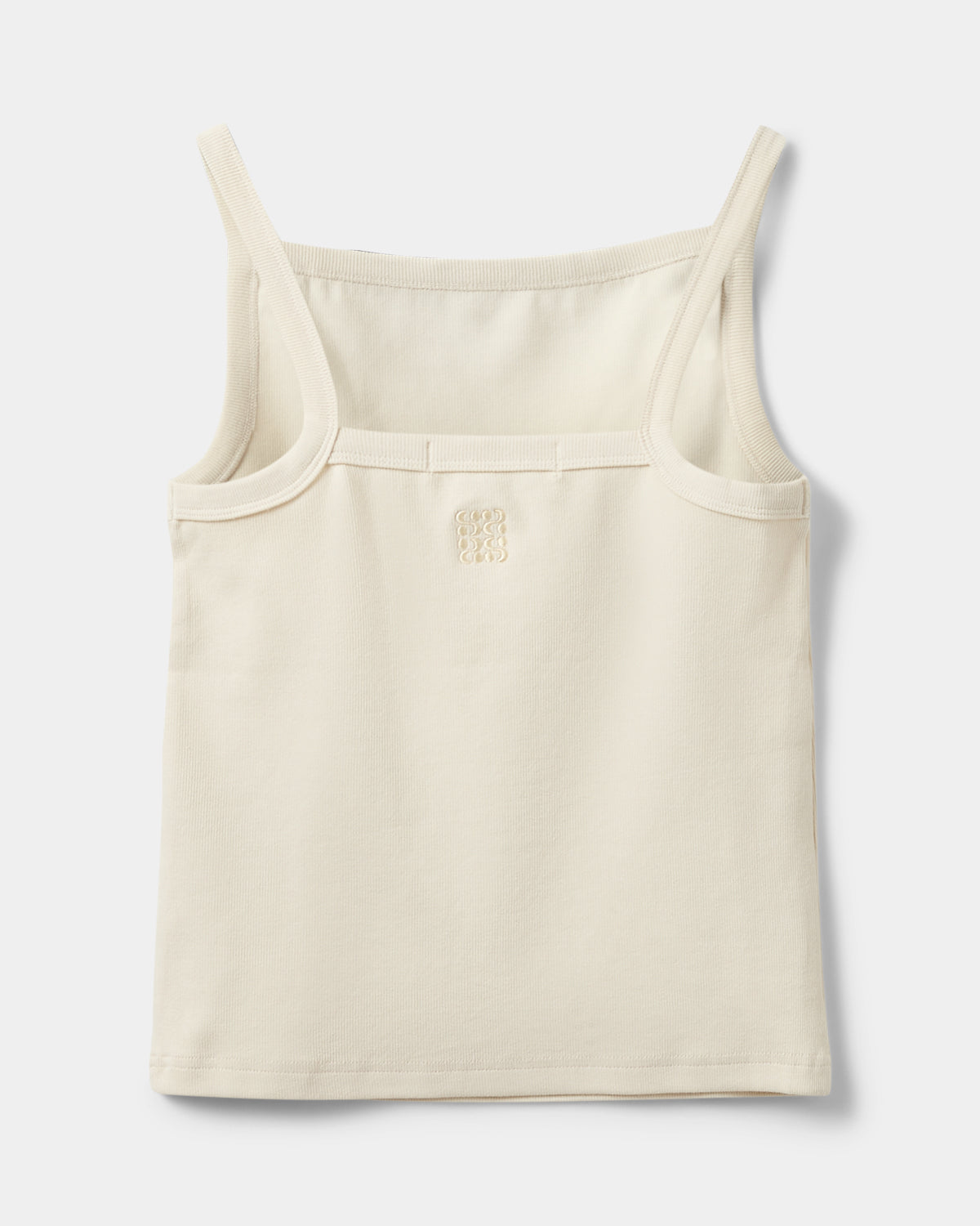 BREESW RIB TANK TOP Top - 0159 Cream White | Sofie Schnoor