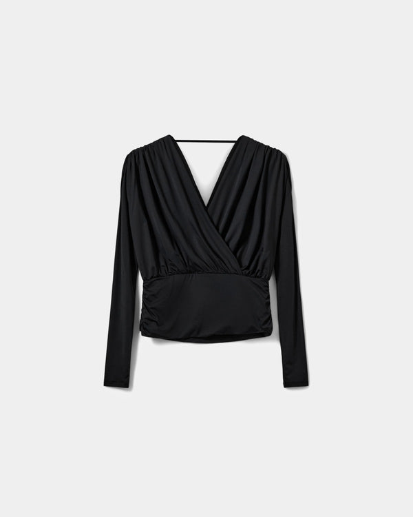 Sofie Schnoor WOMEN BRIANNASW LANGÆRMET BLUSE Bluse 1000 Black
